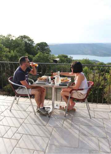 restaurant panoramique aiguines